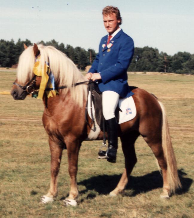 Einar og Darri vinder af NM i 5-gang og 5-gangskombination 1988.